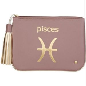 Stephanie Johnson Pisces Mauve Travel Pouch Bag